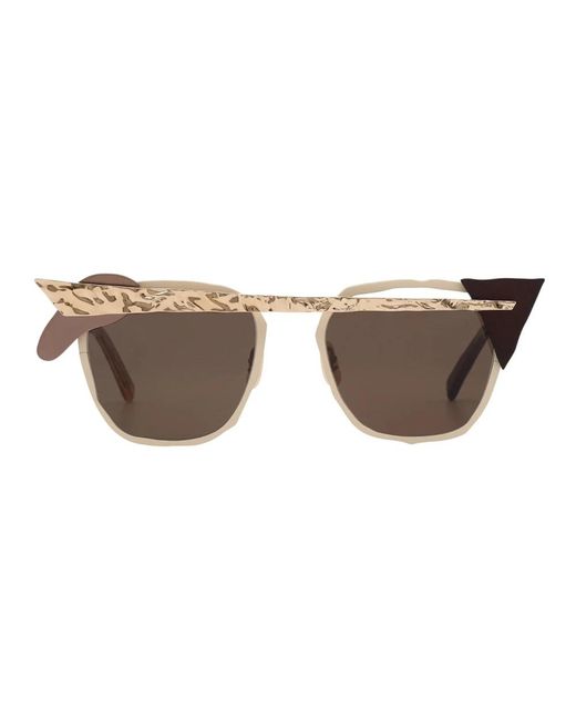 MASAHIROMARUYAMA Brown Sunglasses