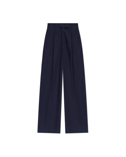 Wide Trousers A.P.C. de color Blue