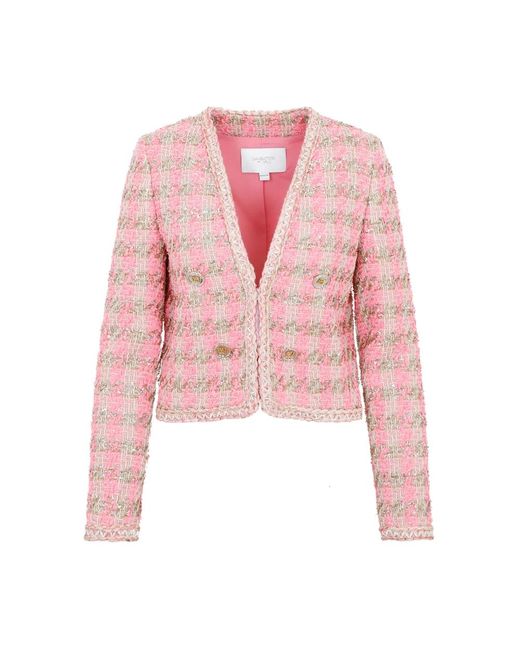 Jackets > tweed jackets Giambattista Valli en coloris Pink