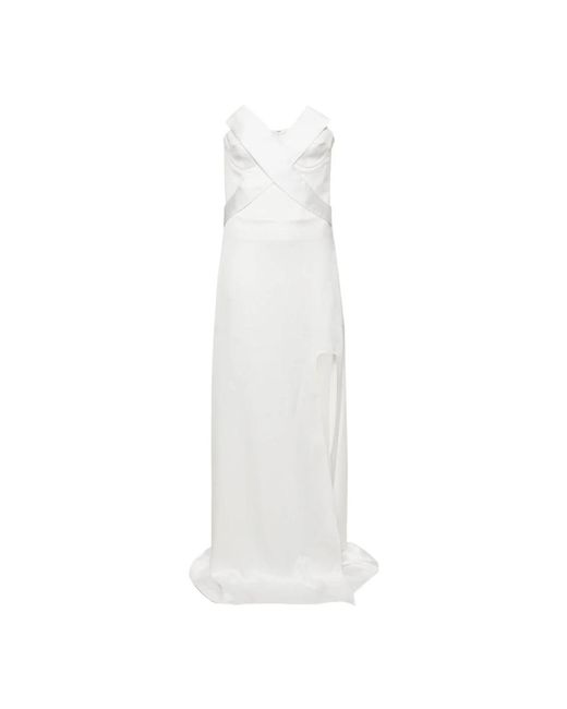 Dresses > occasion dresses > gowns Genny en coloris White