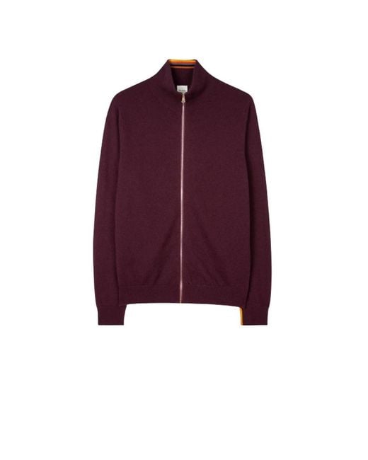 Cashmere Knitwear di Paul Smith in Purple da Uomo