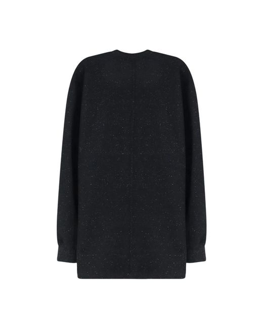 Rick Owens Black Round-Neck Knitwear for men