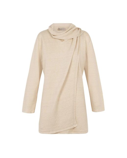 Cortana Natural Round-Neck Knitwear