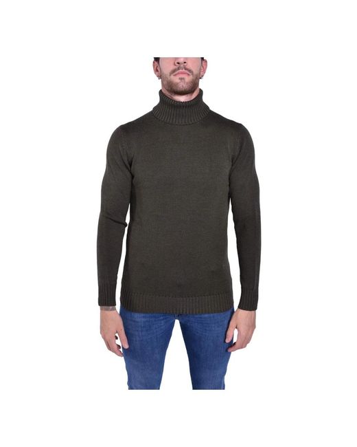 Kangra Black Turtlenecks for men