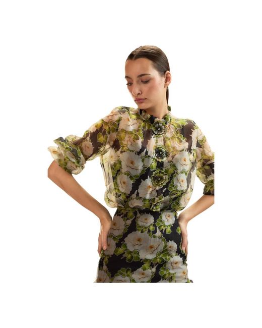 Blouses Cynthia Rowley de color Blue