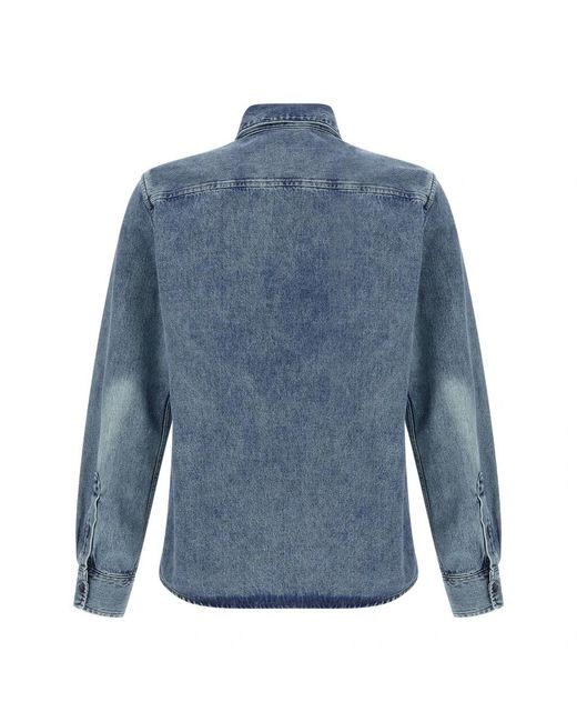 Denim Shirts AMI de hombre de color Blue