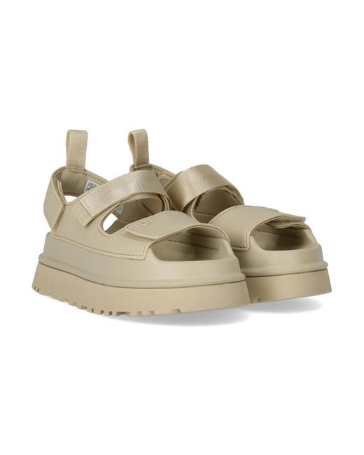 Ugg Natural Lug-Style Platform Sandal