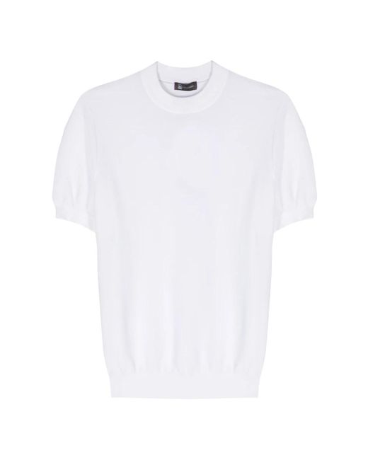 Tops > t-shirts Colombo pour homme en coloris White