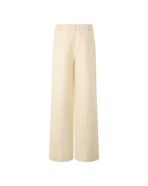 Gucci Natural Wide Trousers