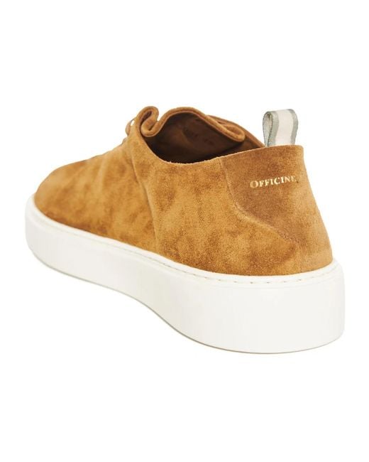 Officine Creative Brown Sneakers for men