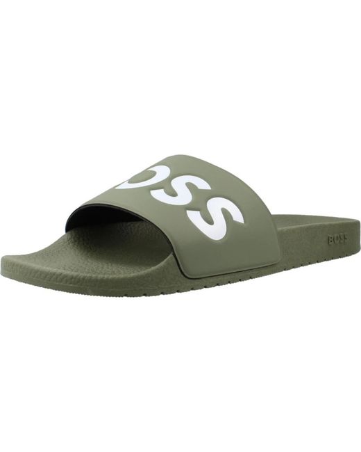 Boss Pala Aryeh Slid in Green für Herren