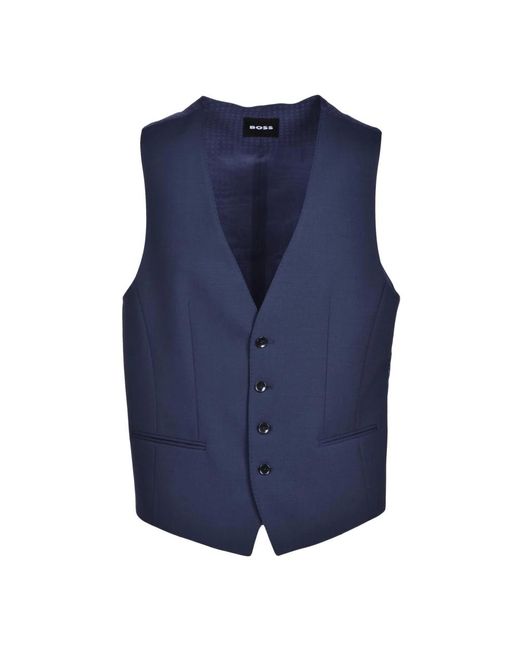 Suit Vests HUGO pour homme en coloris Blue