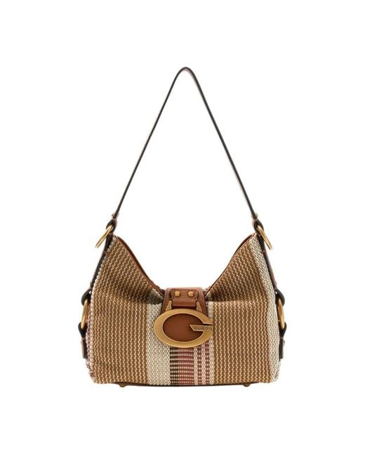 Guess Brown Shoulder Bags