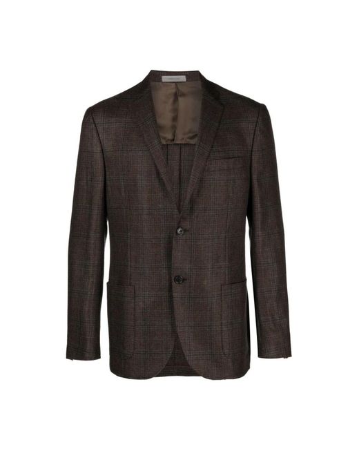 Corneliani Black Blazers for men
