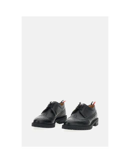 Thom Browne Blue Laced Shoes for men