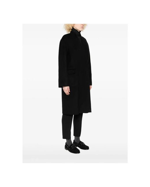 Ottod'Ame Black Belted Coats