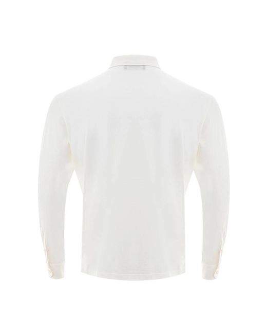Gran Sasso Seidenmischhemd in White für Herren