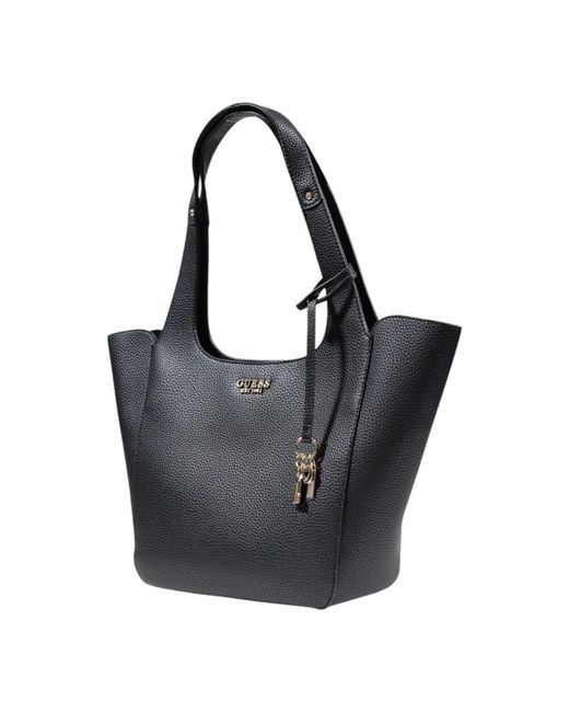 Tote Bags Guess de color Black