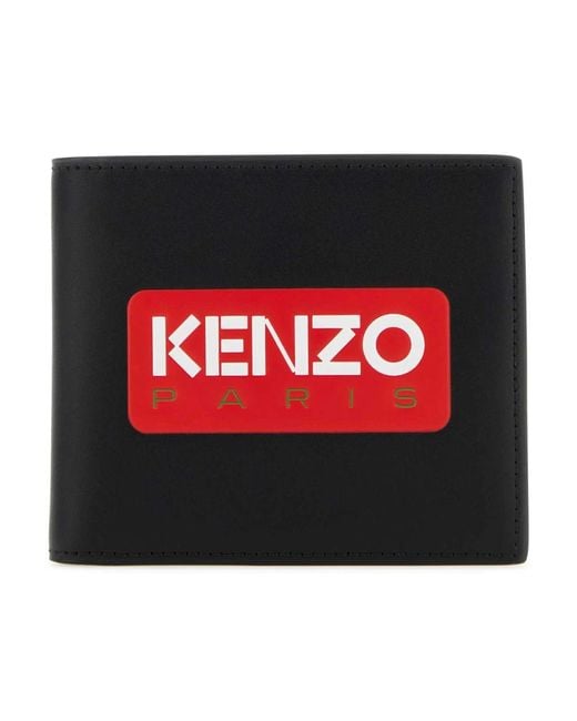 KENZO Portemonnaie mit Print in Red für Herren