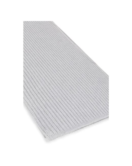 Malo Gray Winter Scarves for men