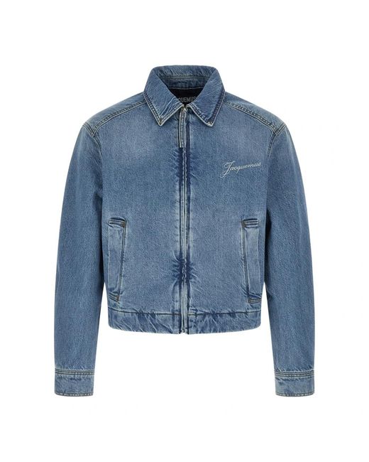 Jacquemus Blue Denim Jackets for men