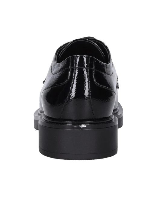 Emanuélle Vee Black Laced Shoes