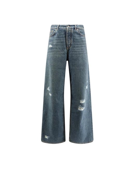 Dior Jeans Met Destroyed-Effect in het Blue voor heren