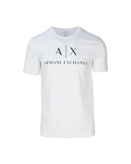 T-Shirts di ARMANI EXCHANGE in White da Uomo