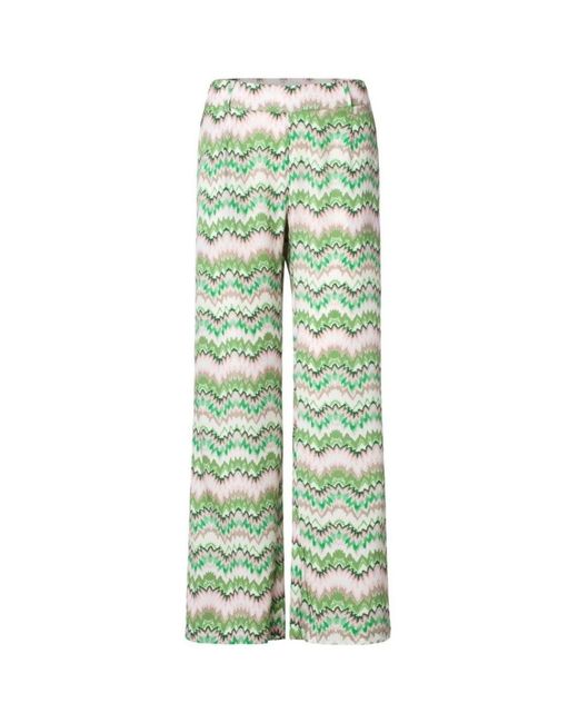 Charlotte Sparre Green Straight Trousers