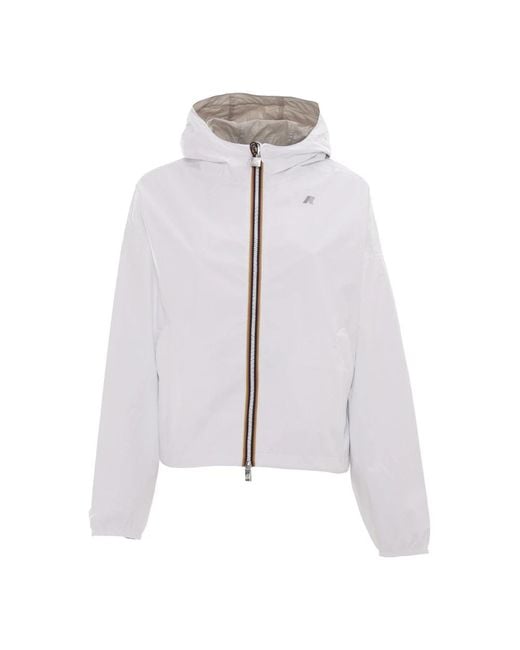 K-Way Laurette Plus.2 Double Corto in het White