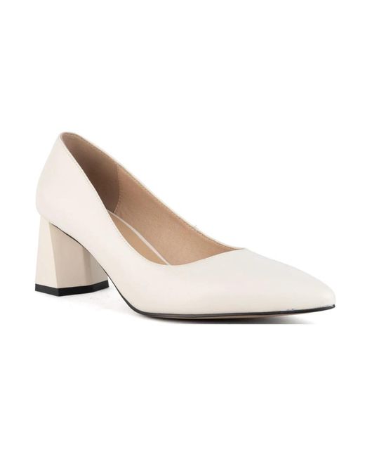 Santino Milano White Pumps