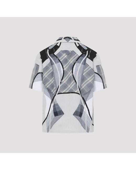 Craig Green Gray Short Sleeve Shirts for men