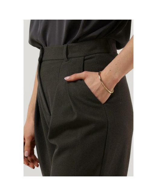 RUBY TUESDAY Straight Trousers in het Black