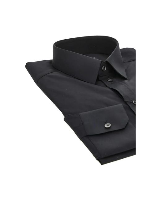 Dolce & Gabbana Black Formal Shirts for men
