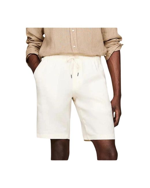 Shorts > casual shorts Tommy Hilfiger pour homme en coloris Natural