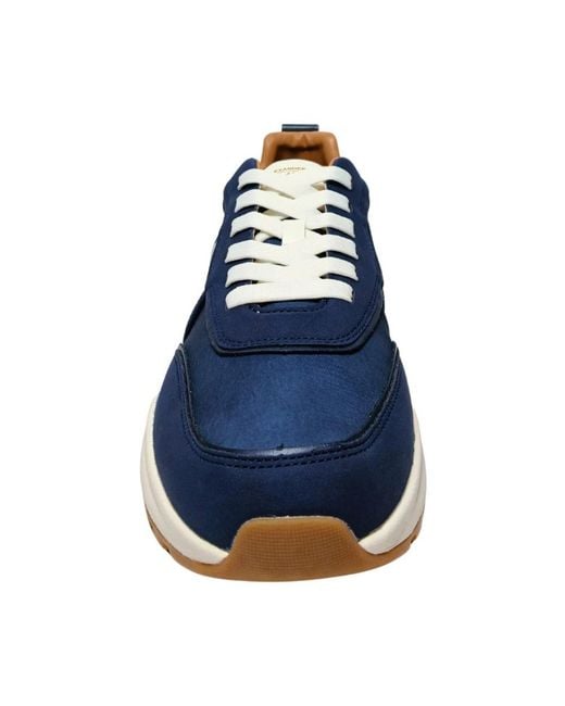 Alexander Smith Blue Sneakers for men