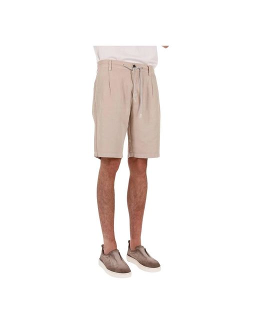Eleventy Natural Casual Shorts for men