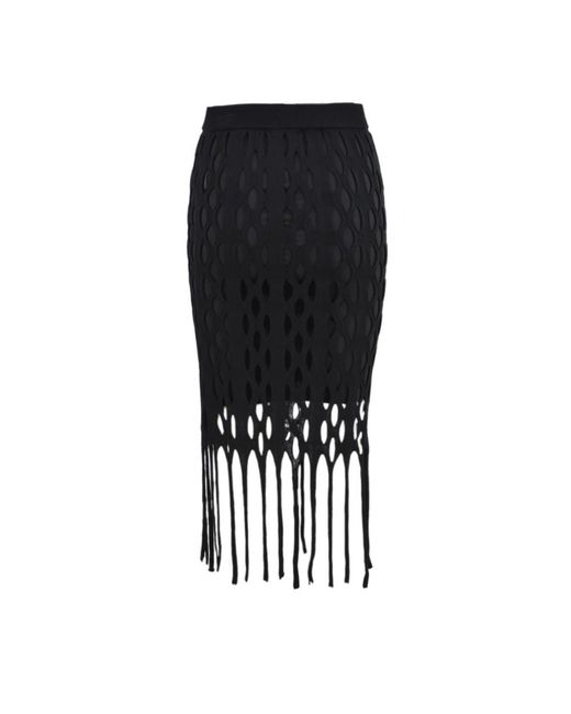 Pinko Black Midi Skirts