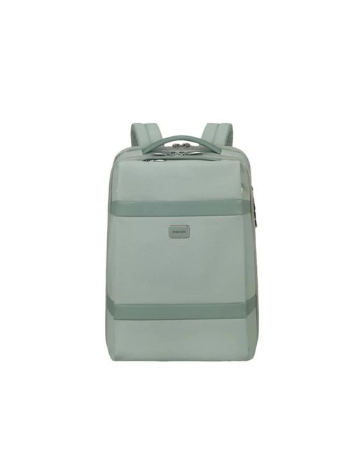 Samsonite Tassen ,Groen ,Polyester Zakelijke Laptop Rugzak in het Green