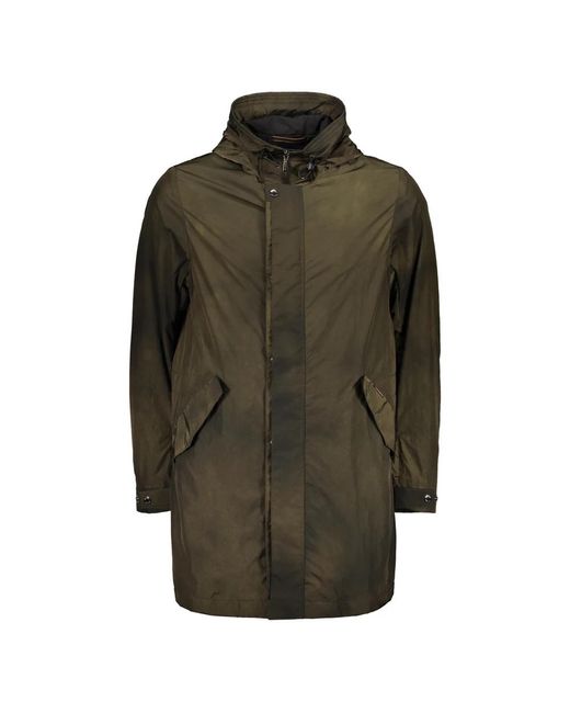 Moorer Green Parkas for men