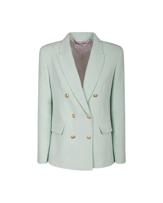 Mint baila chaqueta blazer doble botonadura Nenette de color Green