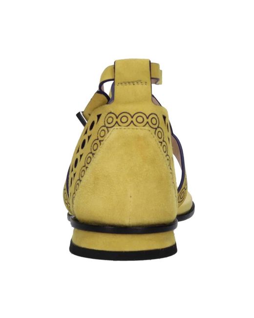 Fabi Natural Flat Sandals