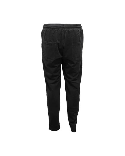 Daniele Fiesoli Black Sweatpants for men
