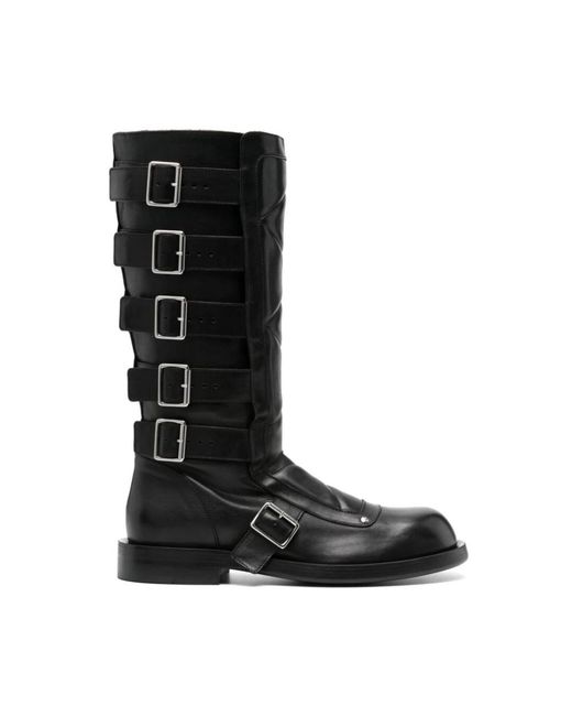Ann Demeulemeester Black High Boots for men