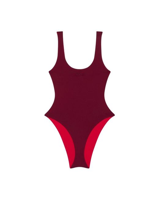 One-Piece Gestuz de color Red
