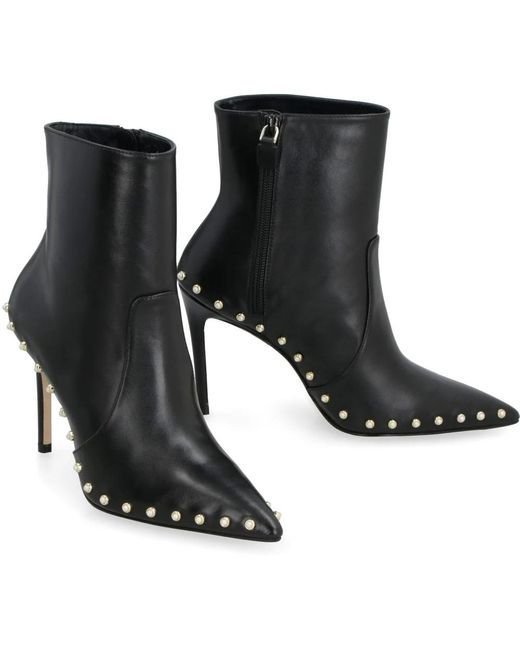 Stuart Weitzman Black Heeled Boots