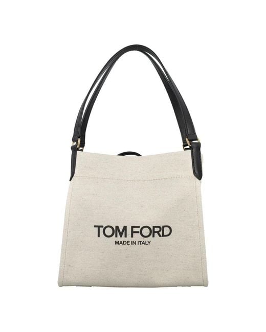 Tom Ford White Tote Bags