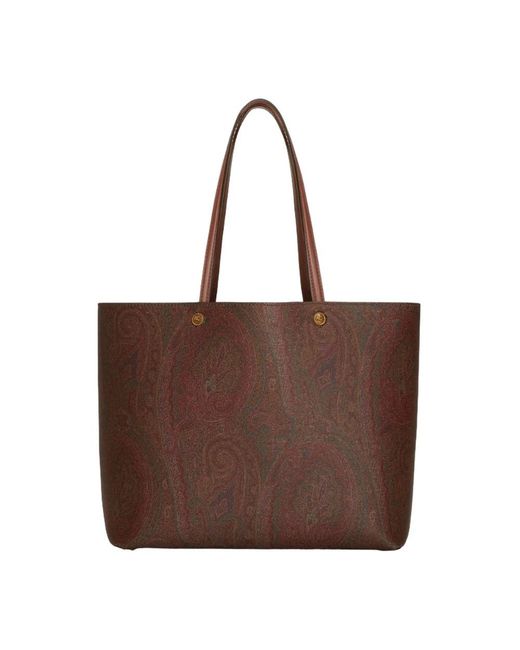 Etro Brown Tote Bags