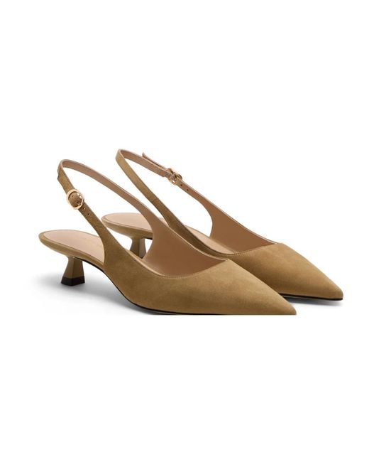Stuart Weitzman Schoenen ,Groen ,Pumps in het Natural