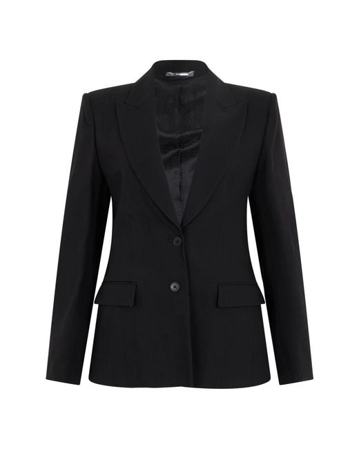 Alberta Ferretti Black Blazers